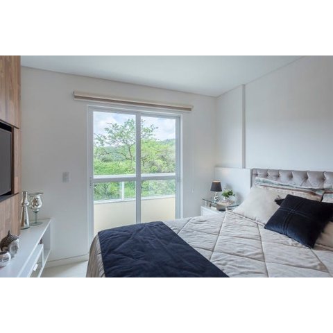 Persiana Rolo (0,80Larg. x 2,25Alt.) Tecido Blackout Marrom - Vogaflex