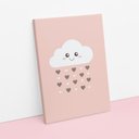 Ver imagem 3 de Quadro Decorativo Infantil Feminino -amor com Corações