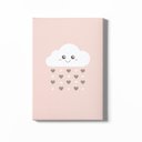 Ver imagem 1 de Quadro Decorativo Infantil Feminino -amor com Corações