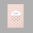 Ver imagem 2 de Quadro Decorativo Infantil Feminino -amor com Corações