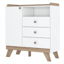 Ver imagem 5 de Quarto de Bebê Confete Ambiente Branco Brilho Jequitibá Hp - Henn