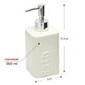 Dispenser Saboneteira Liquida 360ml Bath Relevo Banheiro - 3