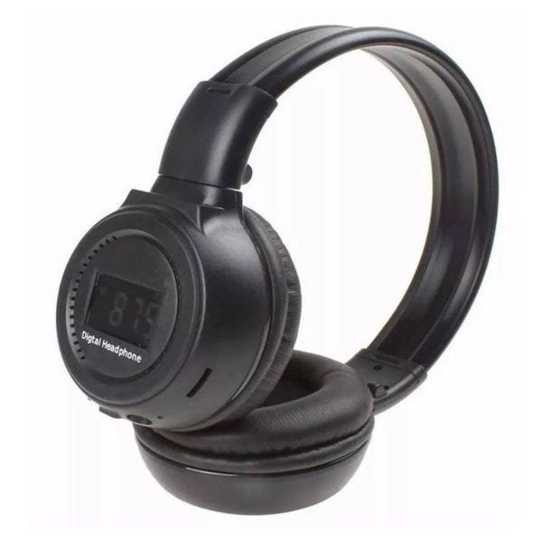 Fone Bluetooth Sem Fio com Visor P2 N-65 Menor preço em Fone Bluetooth Sem Fio com Visor P2 N-65