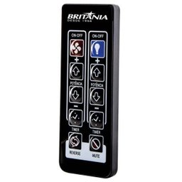 Ventilador de Teto Britânia Cancun Bvt02b, Controle Remoto, 3 Vel, 126w, Branco - 110v - 8