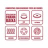 Cafeteira Aço Inox 6 Xícaras 300ml Cafeteira Italiana Café Cozinha Coffe Italiano Berlinger Haus - 5