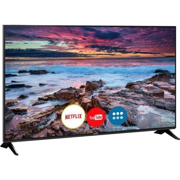 Smart TV LED 55 Polegadas Panasonic 55Fx600B, 4K, Wifi, USB, Web Browser, Bluetooth, Espelhamento de Tela - 4