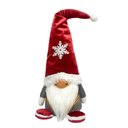 Ver imagem 2 de Papai Noel Escandinavo em Pe Vermelho e Cinza C/luz