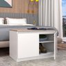 Balcão Organizador Brut 80Cm Branco/Tamarindo - Cozimax Home - 4