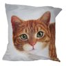 Almofada Impressão Digital Gato Amarelo 42x42 cm - Uniart - 1