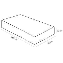 Colchão Solteiro 88x188 Espuma Viscogel D45 Molas Gold Ultra Gel Dourado Branco - Ortobom - 3
