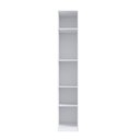 Ver imagem 2 de Módulo Guarda-Roupa 40cm 1 Porta em MDF Integrato Freijó e Branco