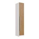 Ver imagem 1 de Módulo Guarda-Roupa 40cm 1 Porta em MDF Integrato Freijó e Branco