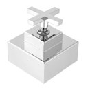 Ver imagem 1 de Acabamento para Registro C 34 1.1/2" 1.1/4" Meber Metais Cromado