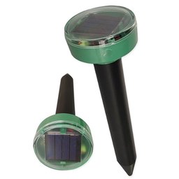 Repelente Solar Ultrassonico Mosquito Praga Roedores Cobra Rato Quintal Jardim Externo Mundo LGBT BS - 8