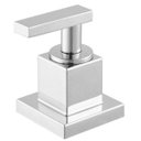 Ver imagem 1 de Acabamento para Registro Meber 1/2" 3/4" 1" Athena Slin Domus Meber Metais Cromado