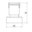 Ver imagem 2 de Acabamento para Registro C 44 1/2" 3/4" 1" Meber Metais Cinza