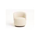 Ver imagem 2 de Poltrona Decorativa Sala Estar Orgânica Beatriz Boucle Bege - Montanaris Decor