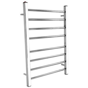 Toalheiro Térmico 2 Toalhas com Fio Lado Direito Classic Duo01b Toalheiro Duplo Cromado Bivolt