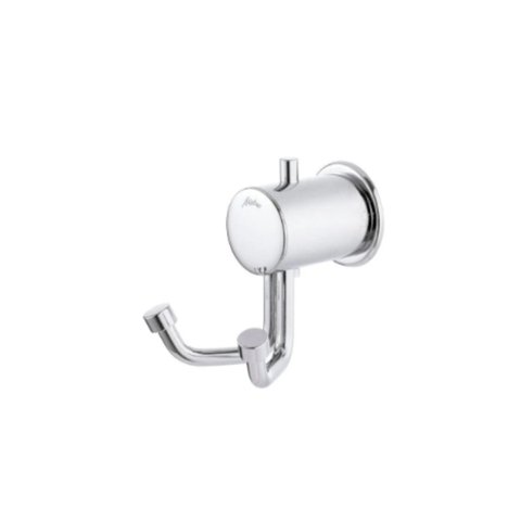 Cabide Duplo 407 C 40 Meber Metais Cinza/Cromado
