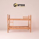 Ver imagem 6 de Beliche Reforçada 100% em Madeira Maciça Cor Verniz Natural