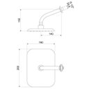 Ver imagem 2 de Chuveiro de Parede Athena Max 1966