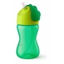 Ver imagem 2 de Copo Com Canudo 300ml Curvado Dinossauro Verde Phlips Avent Scf798/01