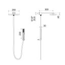Ver imagem 3 de Chuveiro Axiom Slim 1989 C 210 30cm