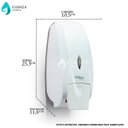 Ver imagem 4 de Dispenser Saboneteira Sabonete Líquido Premisse Velox Branco