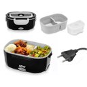 Ver imagem 2 de Marmita Térmica Elétrica 1,5l Portátil 220v Carro 12v Preto