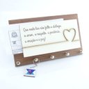 Ver imagem 4 de Porta Chaves e Cartas Paz em Familia