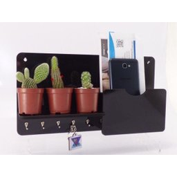 Porta Chaves Carta e Organizador Decorativo - 1