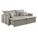 Ver imagem 2 de Sofá Cama em Madeira Eucalipto 180cm Detroid Yescasa