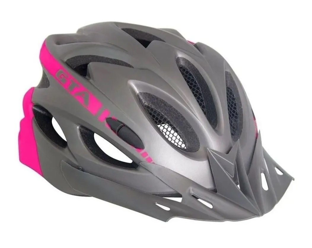 Capacete Ciclismo Feminino Gta + Garrafa Térmica + luva Arbok - G - 4