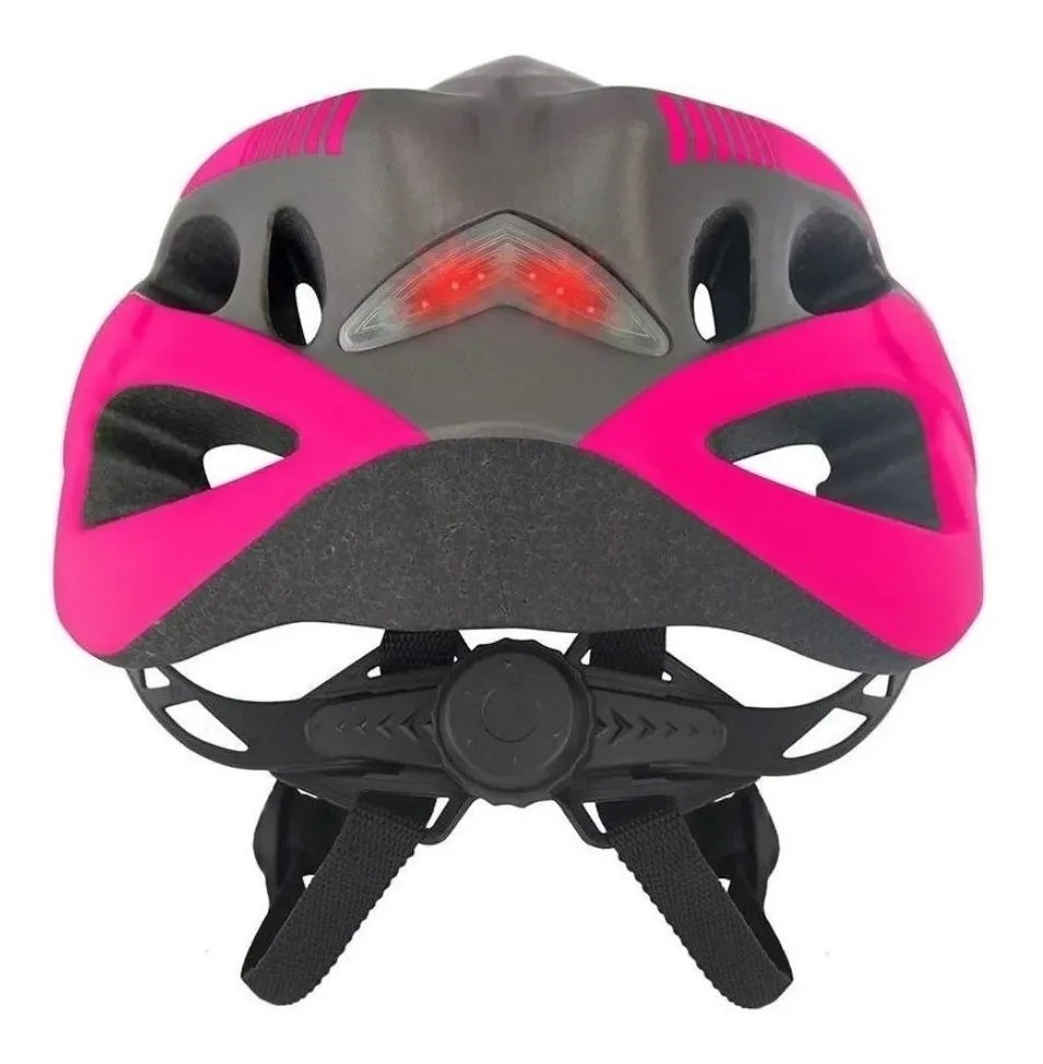 Capacete Ciclismo Feminino Gta + Garrafa Térmica + luva Arbok - G - 5