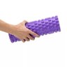 Rolo Massagem Academia Roller Foam Yoga  Miofascial Pilates Exercicio - Roxo - 2
