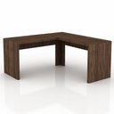 Ver imagem 7 de Conjunto para Home Office 6 Peças Nogal Tecno Mobili