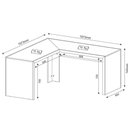 Ver imagem 4 de Conjunto para Home Office 6 Peças Nogal Tecno Mobili