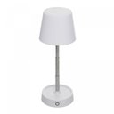 Ver imagem 2 de Luminária de Mesa Led 3 Tons Usb Touch Retrátil Luna Branca