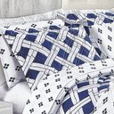 Ver imagem 2 de Cobre Leito Solteiro Malha Matelassado Dupla Face 2 Peças Top Line - Bambu - Estampa Bambú