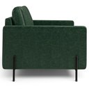 Ver imagem 6 de Kit 2 Poltronas Decorativa para Sala Living Pés Industrial Domani L06 Couro Verde - Lyam Decor