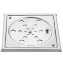 Ver imagem 1 de Grelha Fecho Caixilho Inox Quadrada 1410 C 10cm