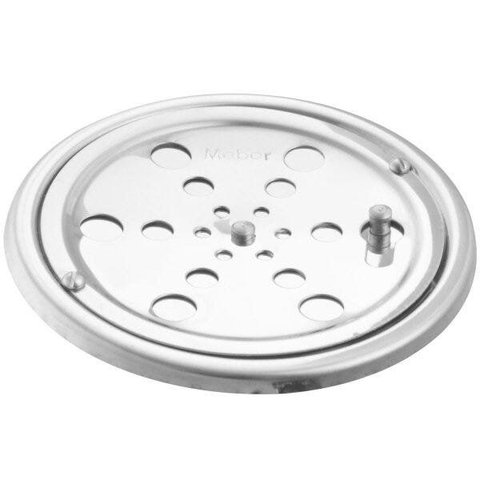 Grelha Fecho Caixilho Inox Redondo 1315 C 15cm Meber Metais