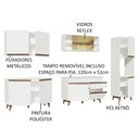 Ver imagem 5 de Armário de Cozinha Completa 300cm Branco Reims Madesa 01