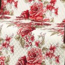 Ver imagem 2 de Protetor de Sofá Estampado Flores 3 e 2 Lugares