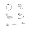 Ver imagem 1 de Kit Acessórios para Banheiro com 5 Peças Domus 500 C 40 Meber Metais