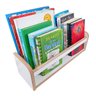 Kit 3 Prateleiras Estante Porta Livros Objetos Branca 45cm - 6