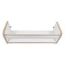 Ver imagem 5 de Kit 3 Prateleiras Estante Porta Livros Objetos Branca 45cm