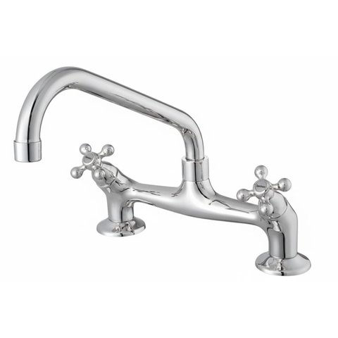 Torneira com Misturador de Cozinha para Mesa 3002 C 21 Ba Supernova Meber Metais Cromado