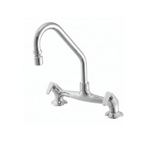 Torneira com Misturador de Cozinha para Mesa 3006 C 18 1/4V AA Uni Meber Metais Cromado