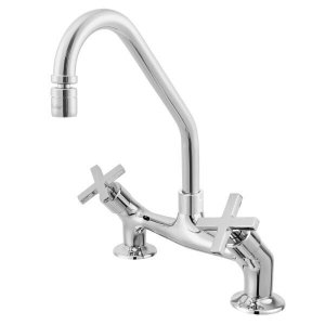 Torneira com Misturador de Cozinha para Mesa 3006 C 28 BA AA Omega Meber Metais